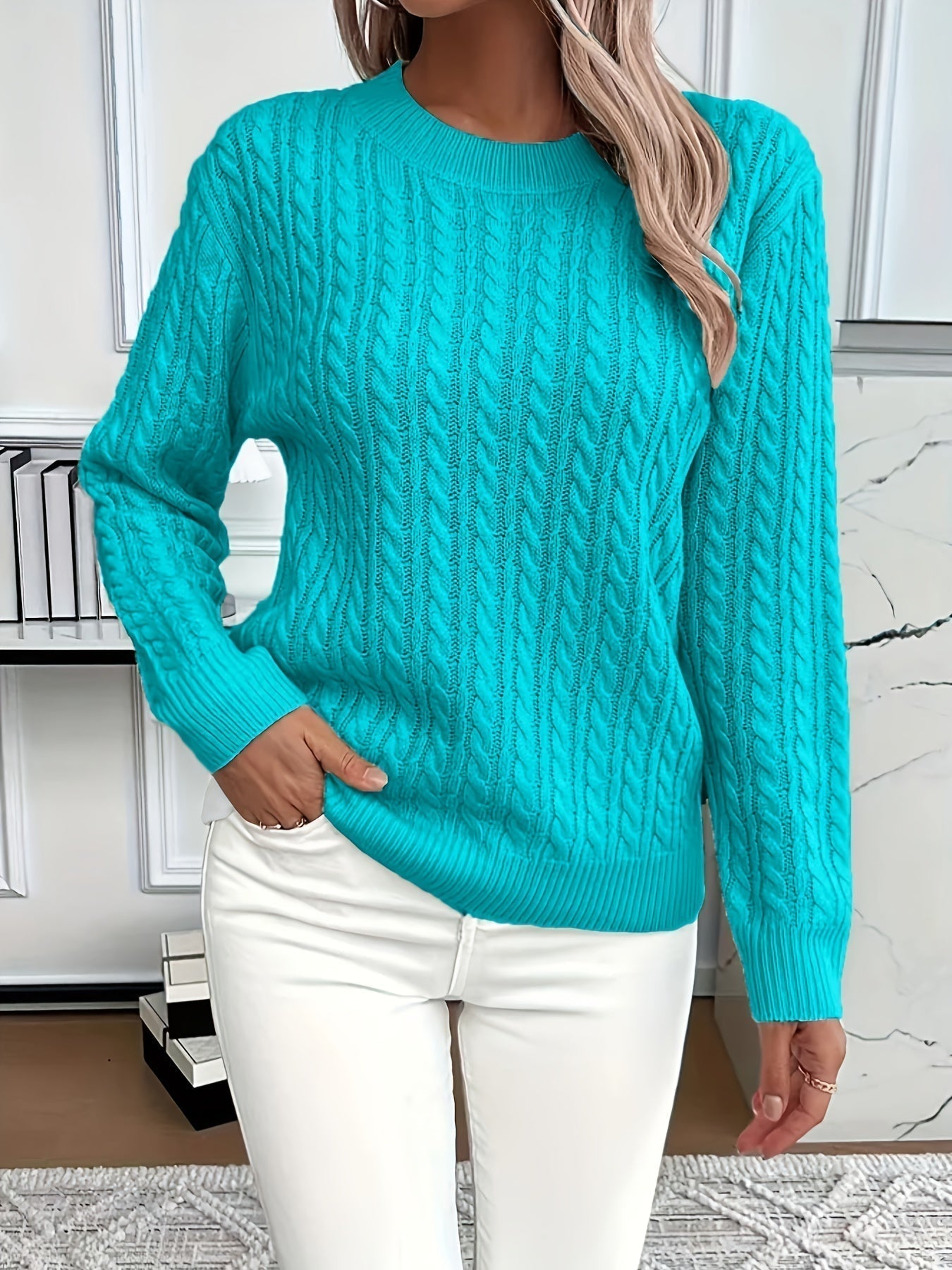 Madison | Timeless Cable Sweater