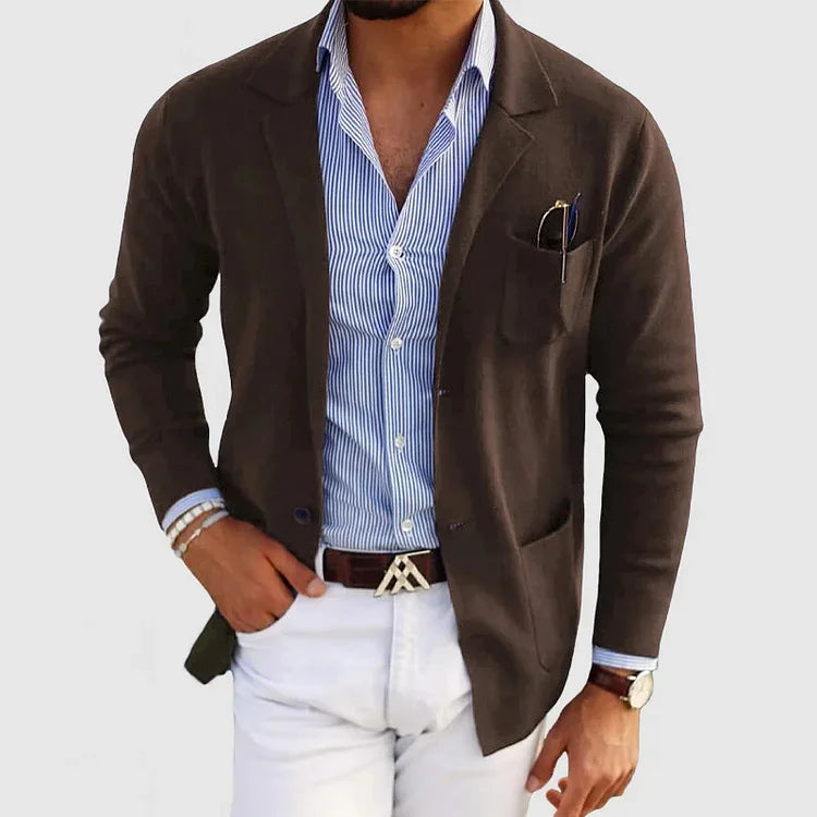 Logan | Modern Knit Blazer