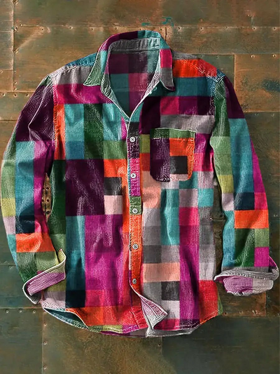 Mason | Artisan Patchwork Shirt
