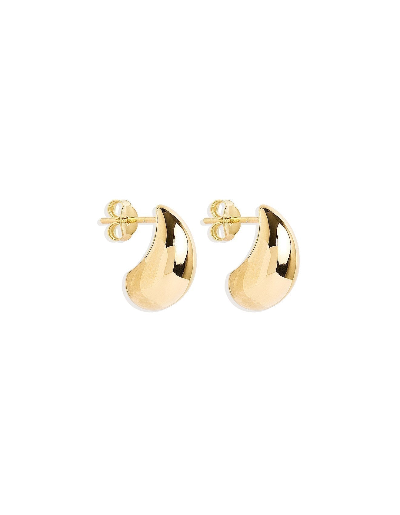 18k Gold Mato Drop Earrings