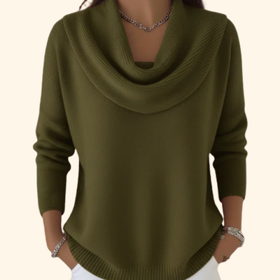 Diana | Cozy Drape Sweater