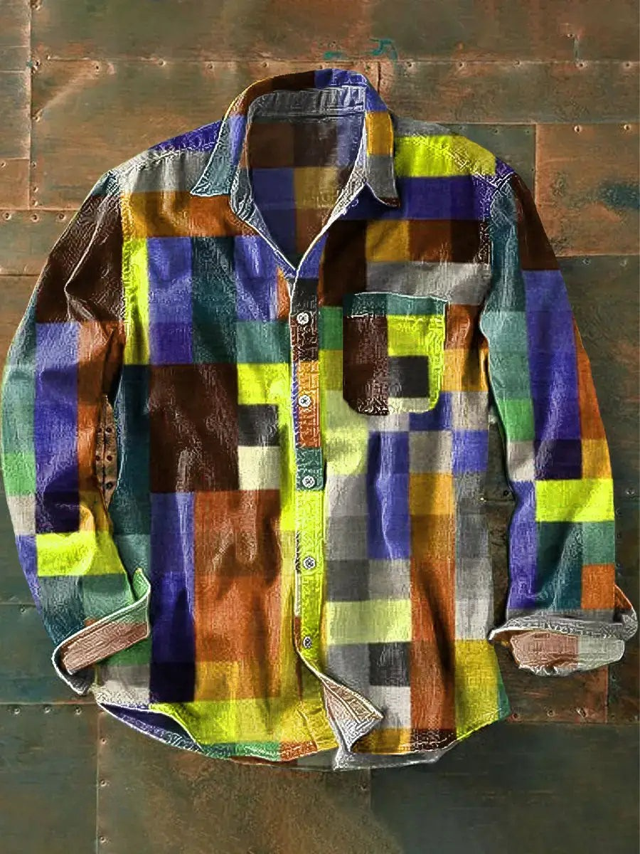 Mason | Artisan Patchwork Shirt