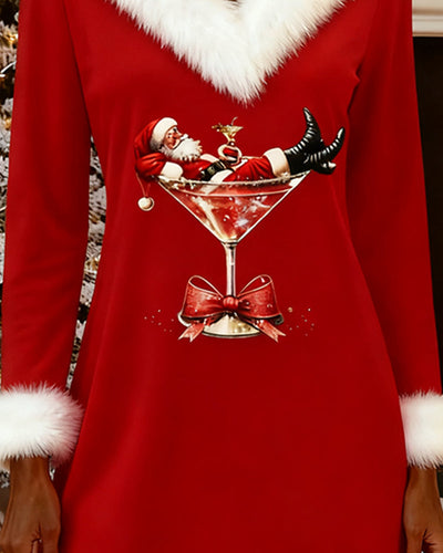 Monica | Festive Holiday Charm Dress