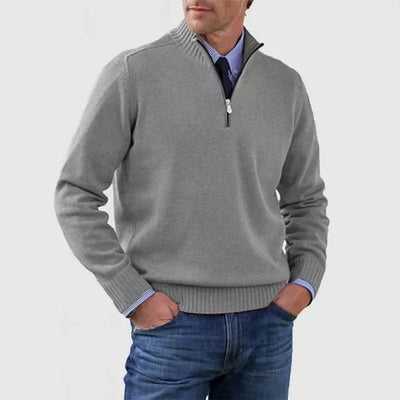 Bryce | Classic Quarter-Zip Sweater