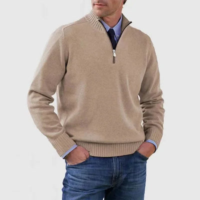 Bryce | Classic Quarter-Zip Sweater