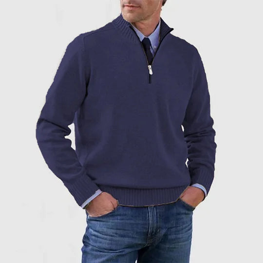 Bryce | Classic Quarter-Zip Sweater