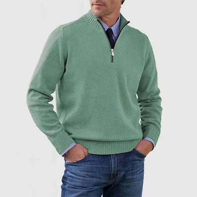 Bryce | Classic Quarter-Zip Sweater