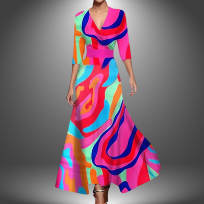 Elena | Flowing Art Dress