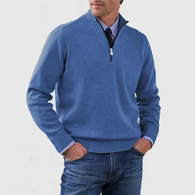 Bryce | Classic Quarter-Zip Sweater