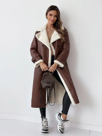 Wren | Luxe Shearling Trench