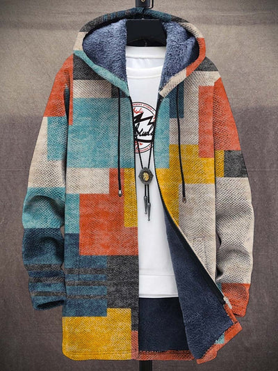 Benson | Artistic Cozy Hooded Cardigan