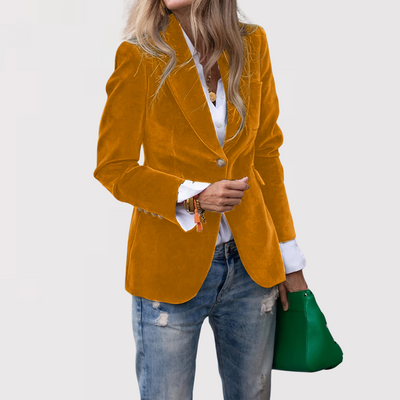 Willa | Velvet Sophistication Blazer