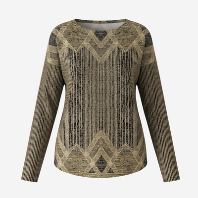 Riley | Golden Artistry Blouse