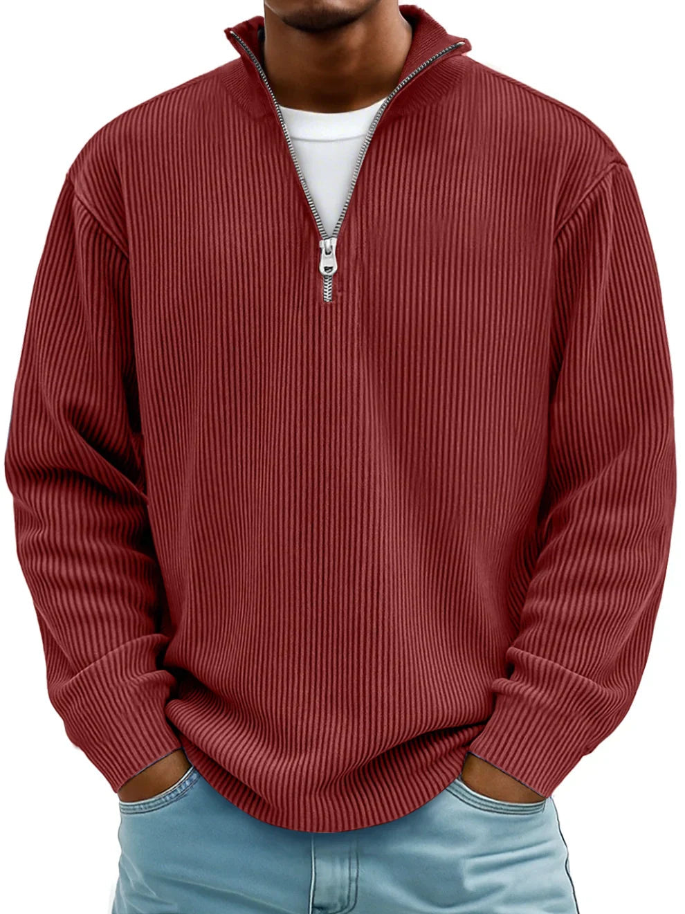 Ethan | Casual Zip Sweater
