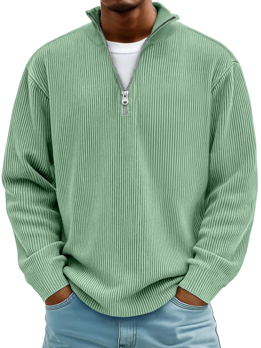 Ethan | Casual Zip Sweater