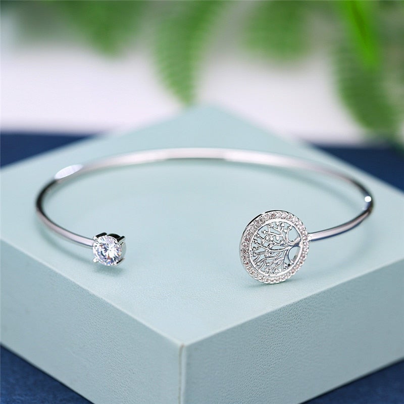 Elegant adjustable Tree of Life Bracelet