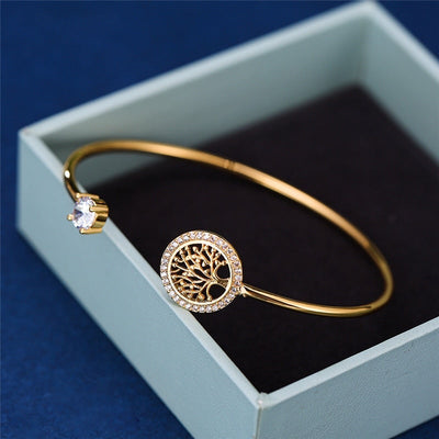 Elegant adjustable Tree of Life Bracelet