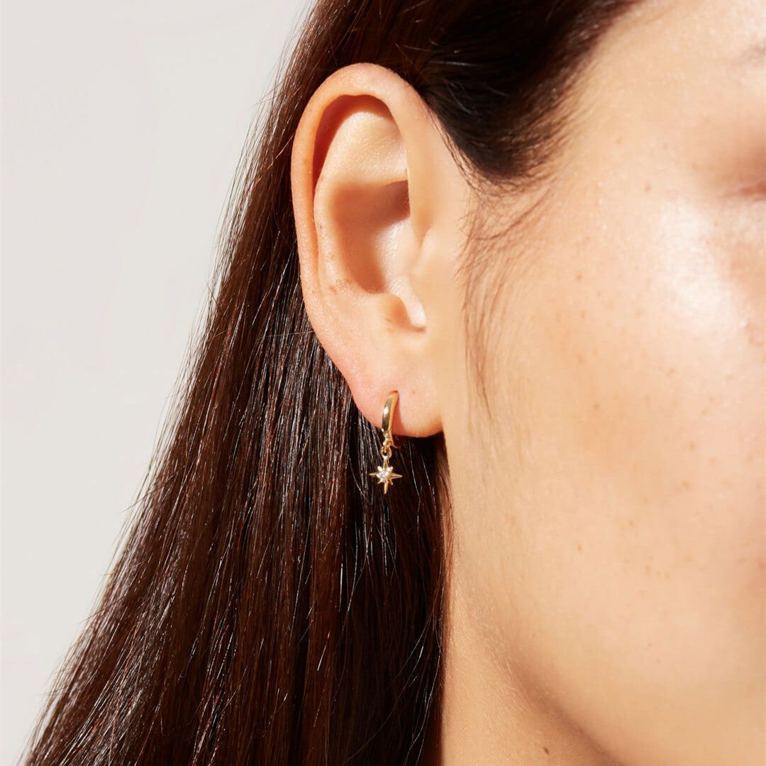 Vudu Earrings in 18k Gold