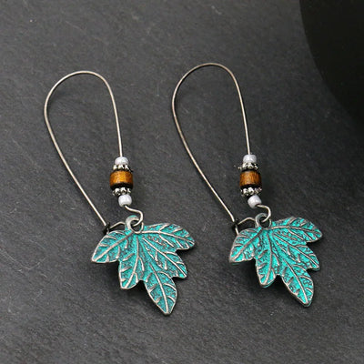 Ethnic Vintage Bohemia Big Ear Hook Drop Earrings