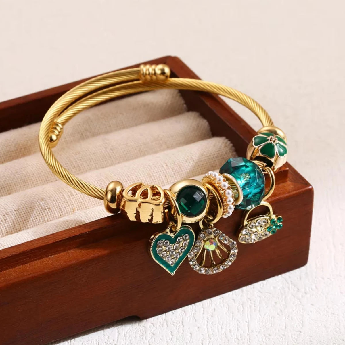 Multi-Element Beaded Bracelet