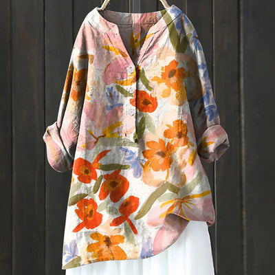 Avery | Artistic Bloom Blouse