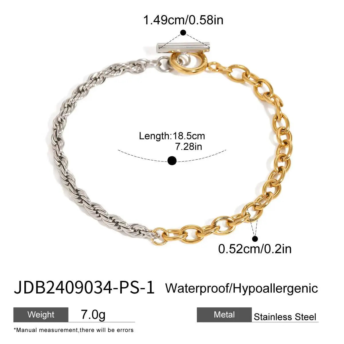 Stainless Steel Bohemian Style Personalized Anklet