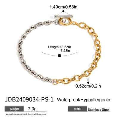Stainless Steel Bohemian Style Personalized Anklet