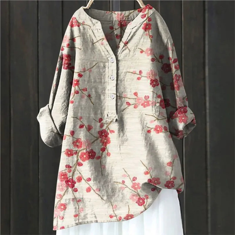 Avery | Artistic Bloom Blouse