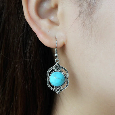 Vintage Bohemian Turquoises Beads Set