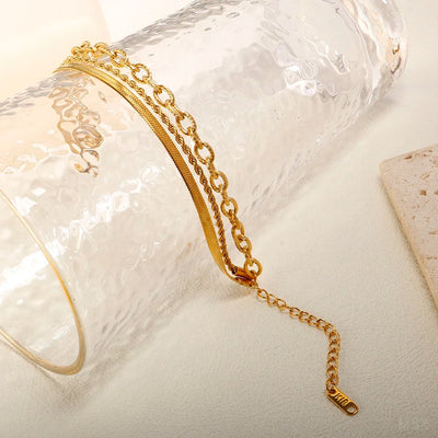 Stainless Steel Bohemian Style Personalized Anklet