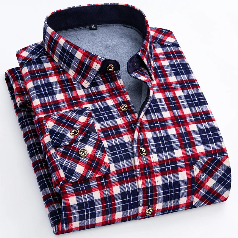 Maverick | Winter-Lined Men’s Flannel Shirt