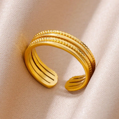 Gold and Silver Timeless Elegance Ring