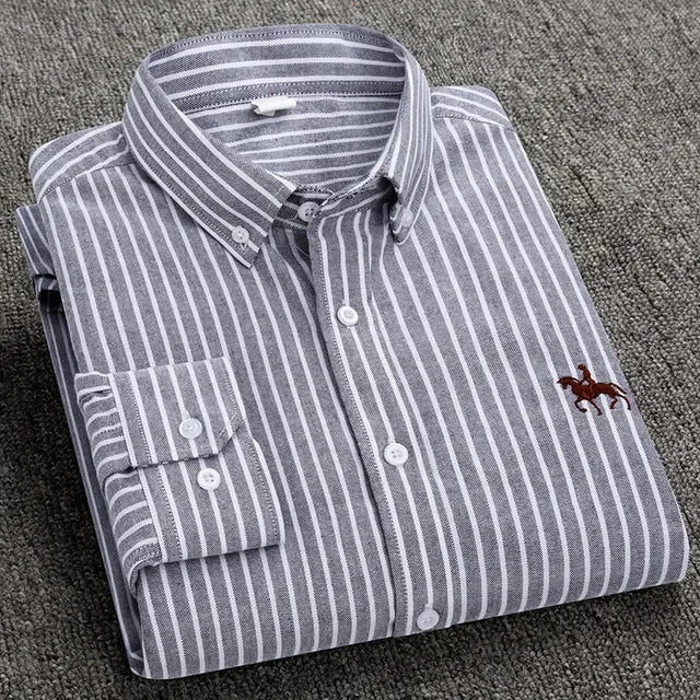 Caleb | Classic Oxford Dress Shirt