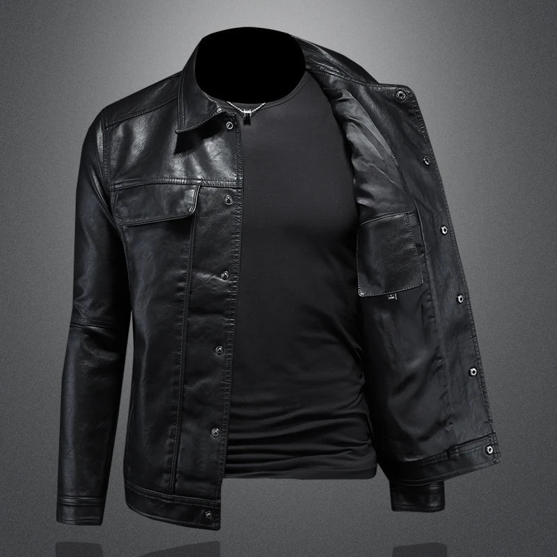 Grant | Modern Leather Jacket