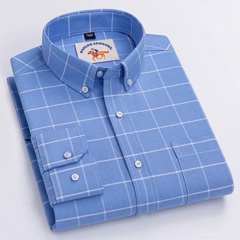 Caleb | Classic Oxford Dress Shirt