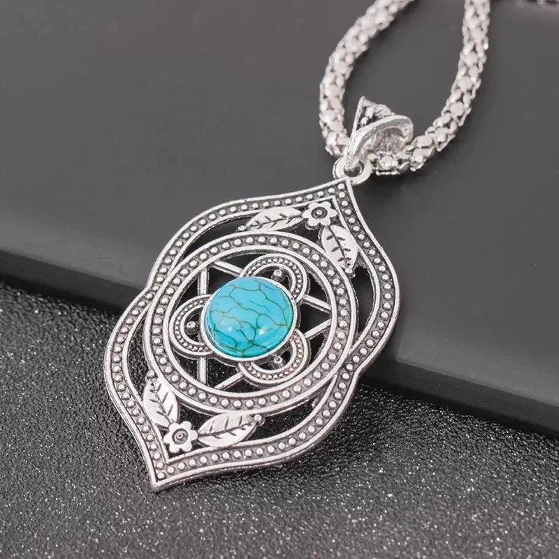 Vintage Bohemian Turquoises Beads Set