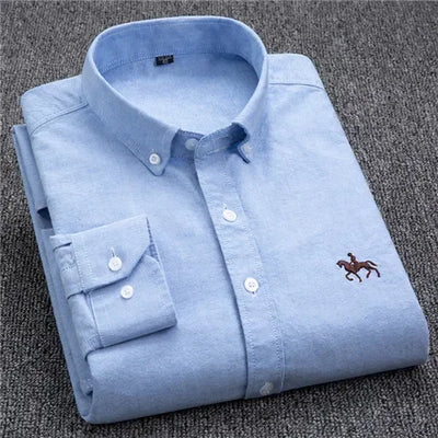 Caleb | Classic Oxford Dress Shirt