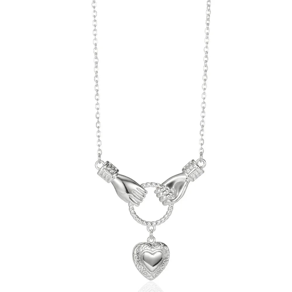 Stainless Steel Love Heart Necklace