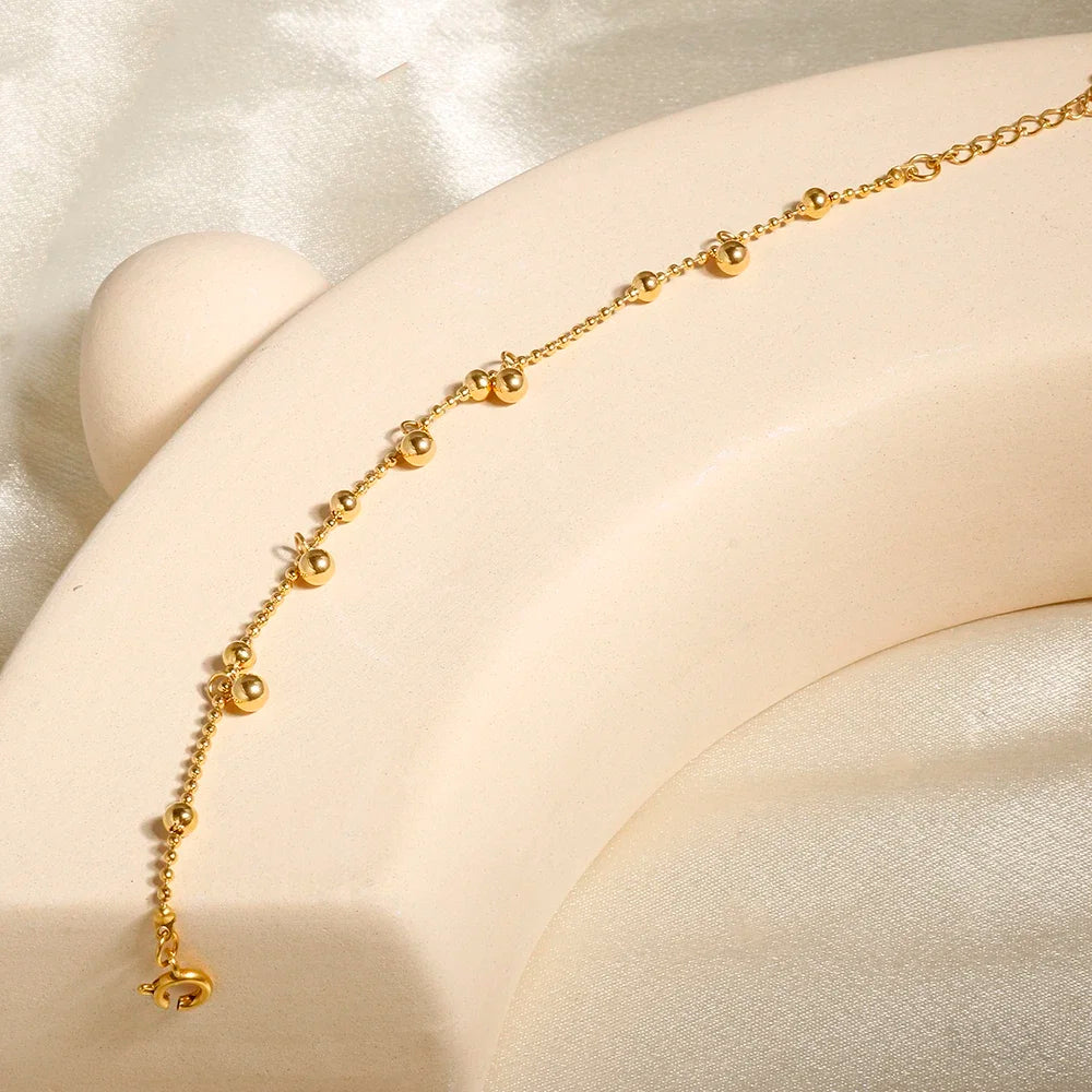 Stainless Steel Bohemian Style Personalized Anklet