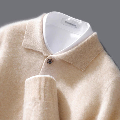 Calvin | Knit Polo Sweater