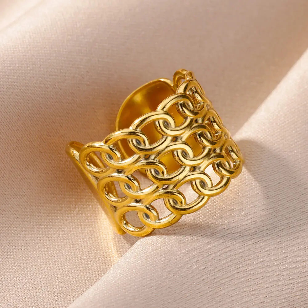 Gold and Silver Timeless Elegance Ring