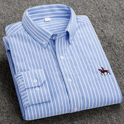Caleb | Classic Oxford Dress Shirt