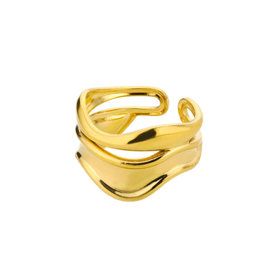 Gold and Silver Timeless Elegance Ring