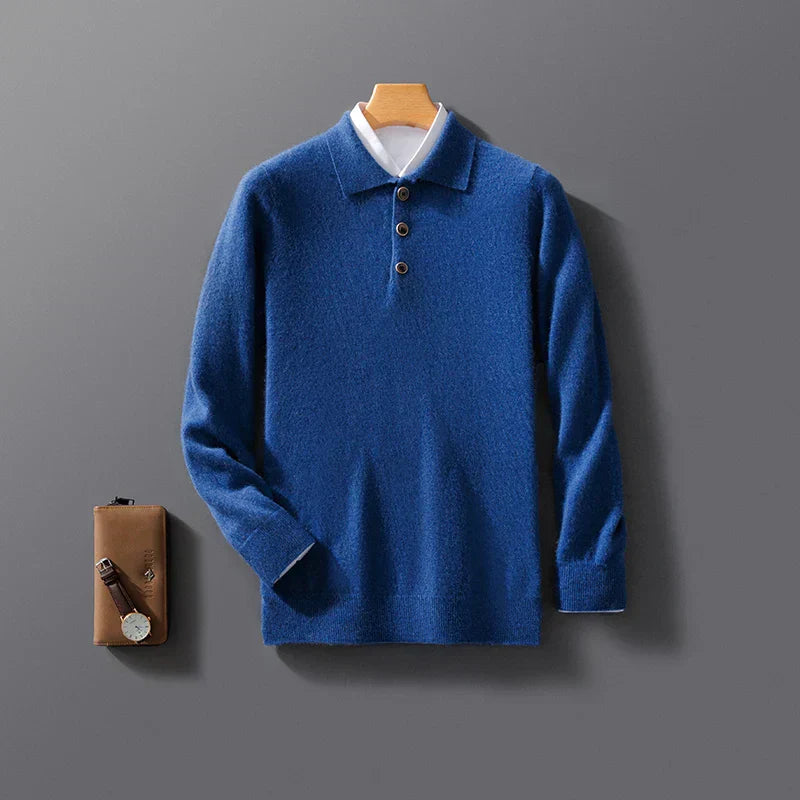 Calvin | Knit Polo Sweater