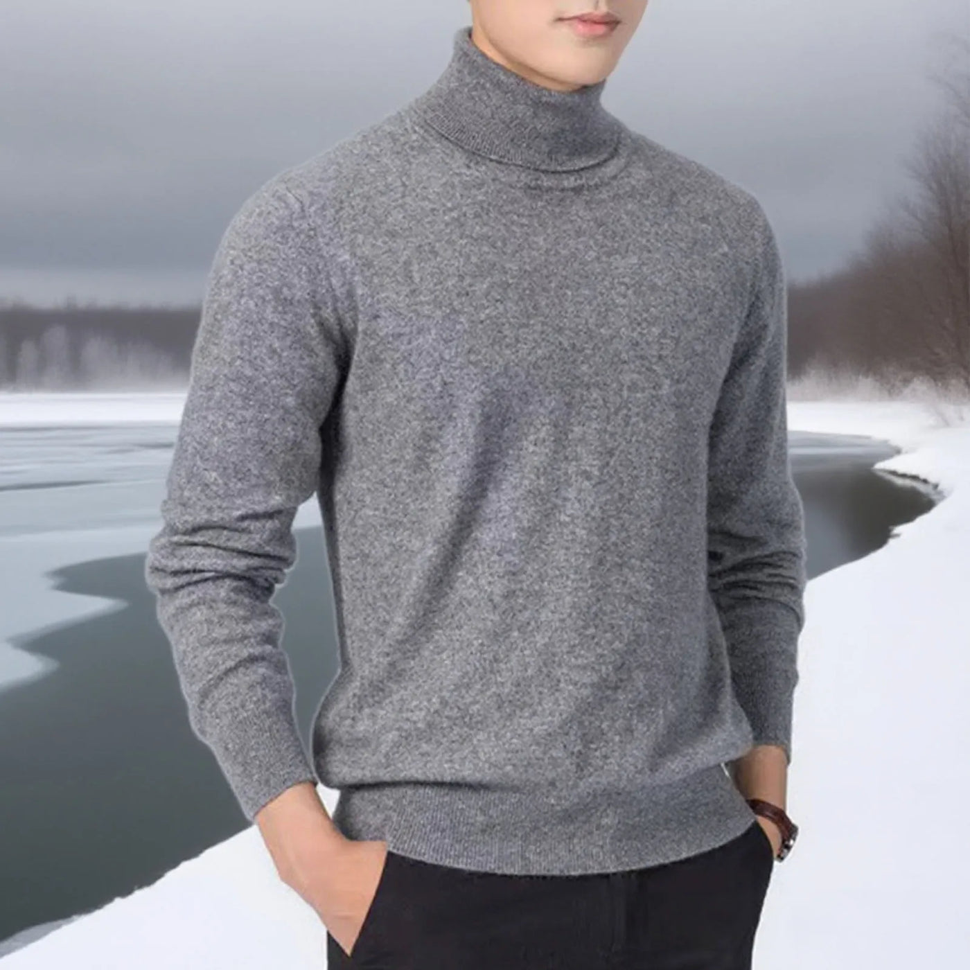 Grant | Classic Turtleneck Sweater