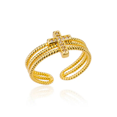 Gold and Silver Timeless Elegance Ring