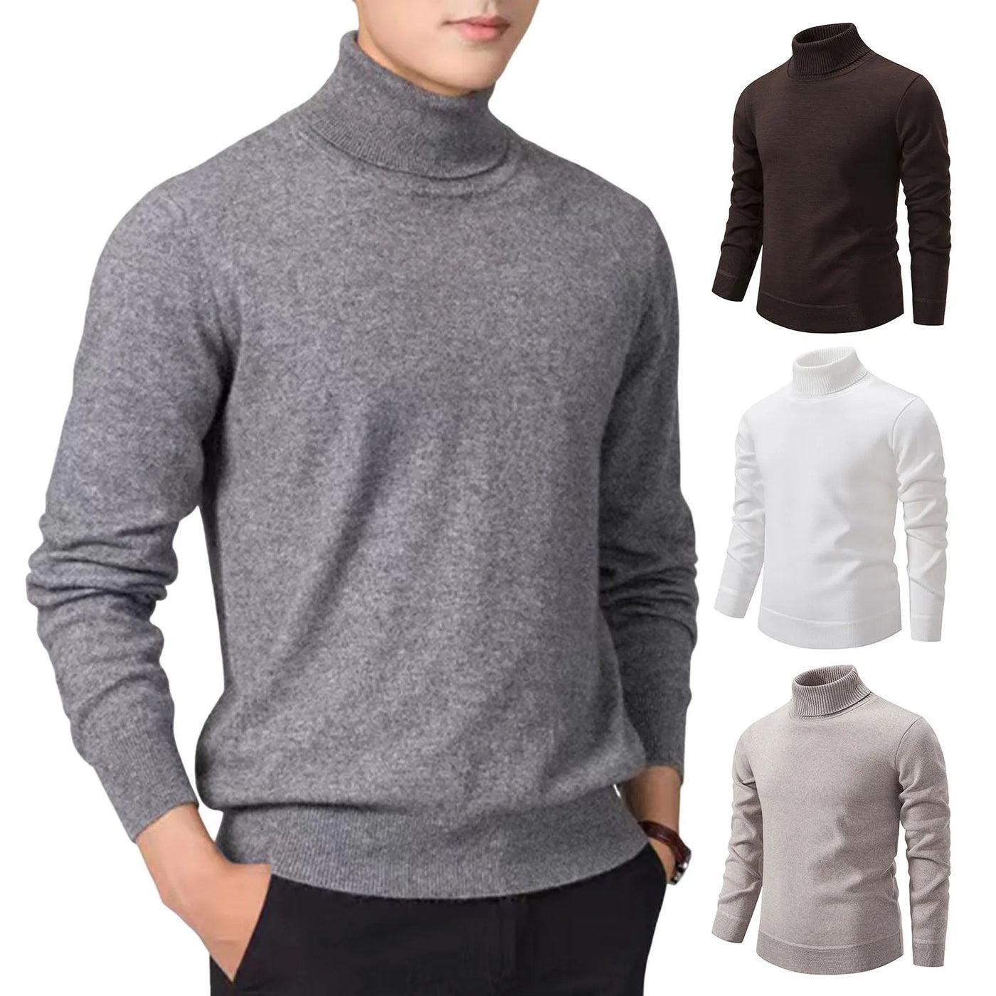 Grant | Classic Turtleneck Sweater