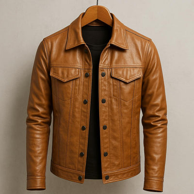 Grant | Modern Leather Jacket