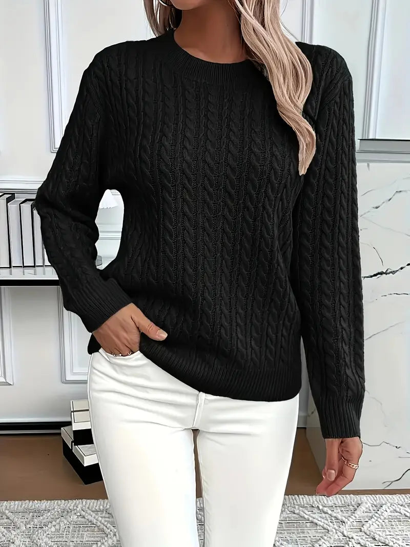 Madison | Timeless Cable Sweater