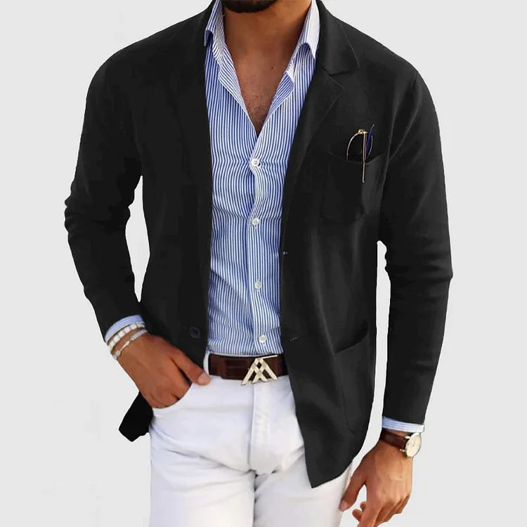 Logan | Modern Knit Blazer